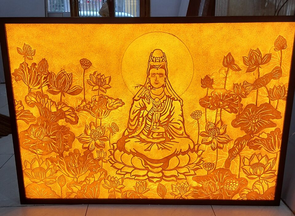 TRANH TRÚC CHỈ TT125 - Ảnh 3