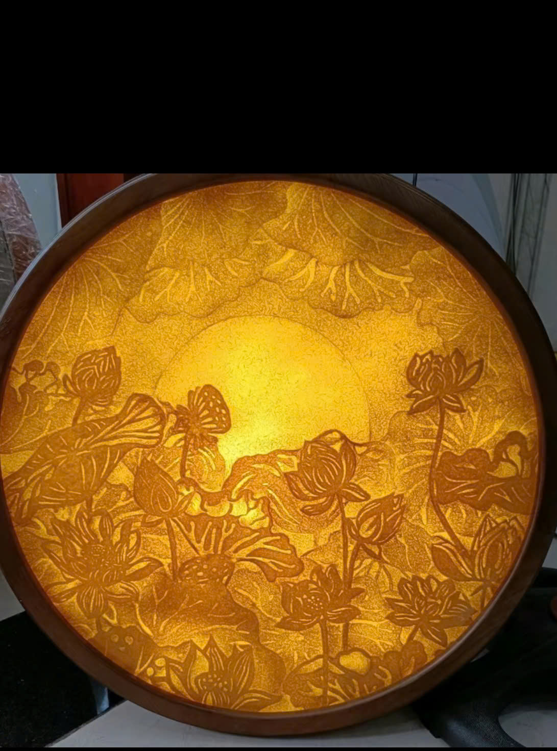 Tranh Trúc Chỉ Thủ Công Tròn – TP 010