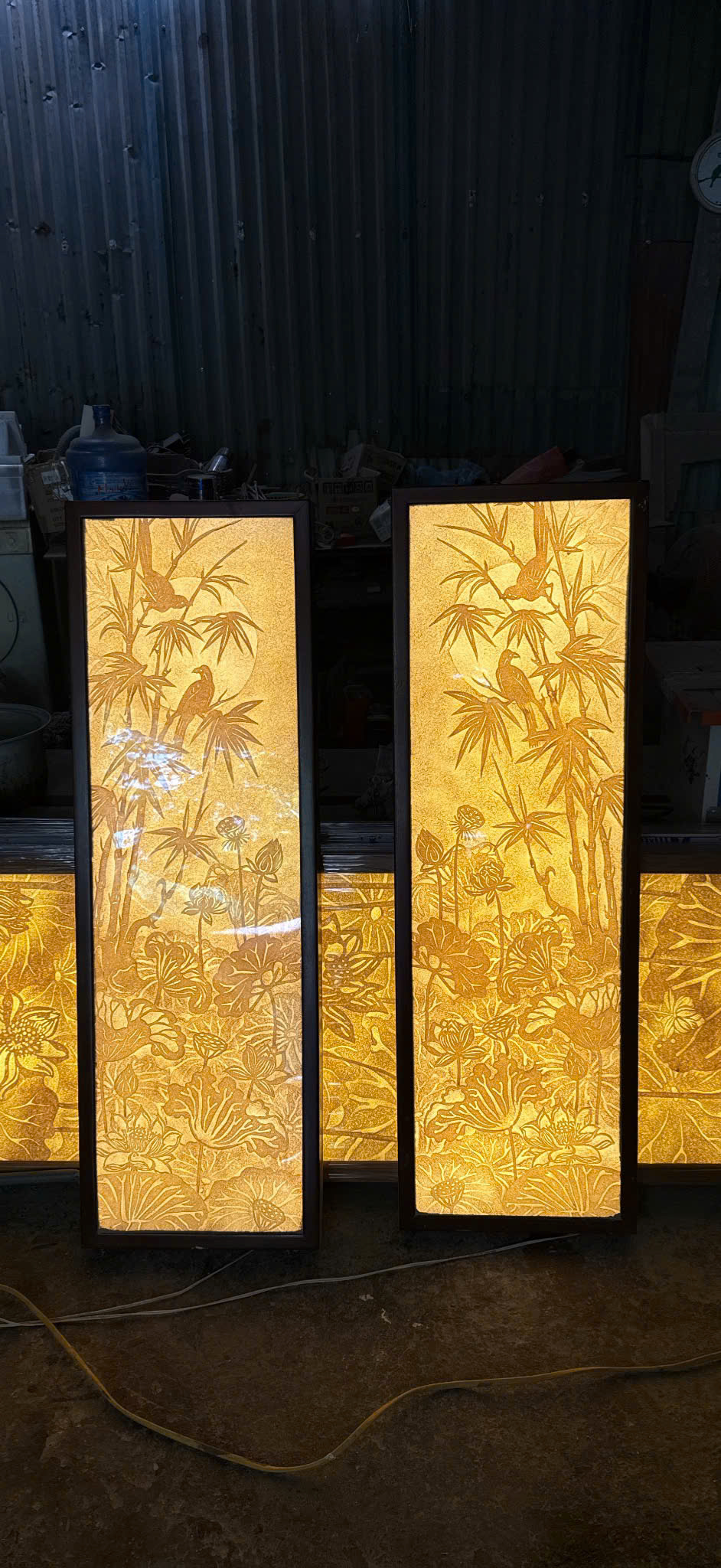 Tranh Trúc Chỉ Thủ Công - TP 003