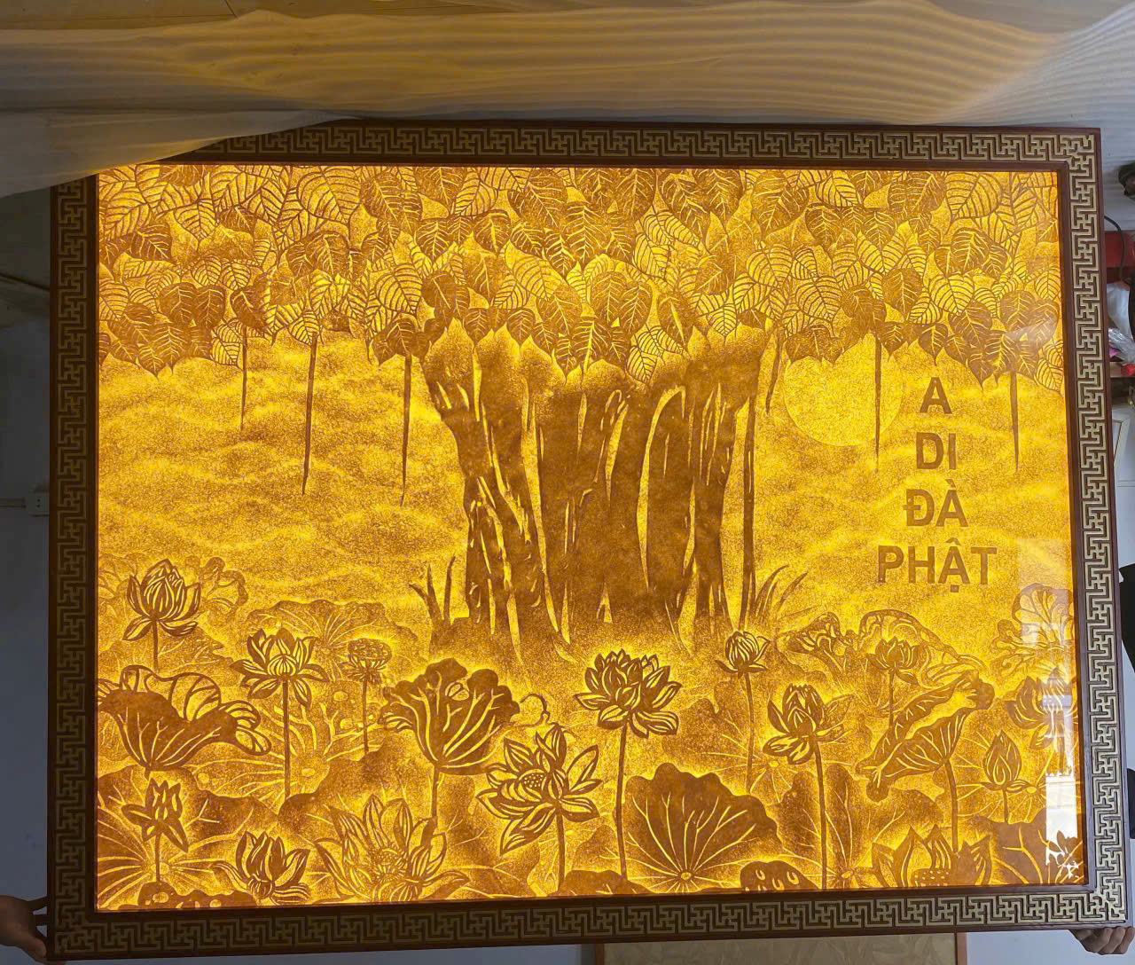 Tranh Trúc Chỉ Thủ Công - TP 08