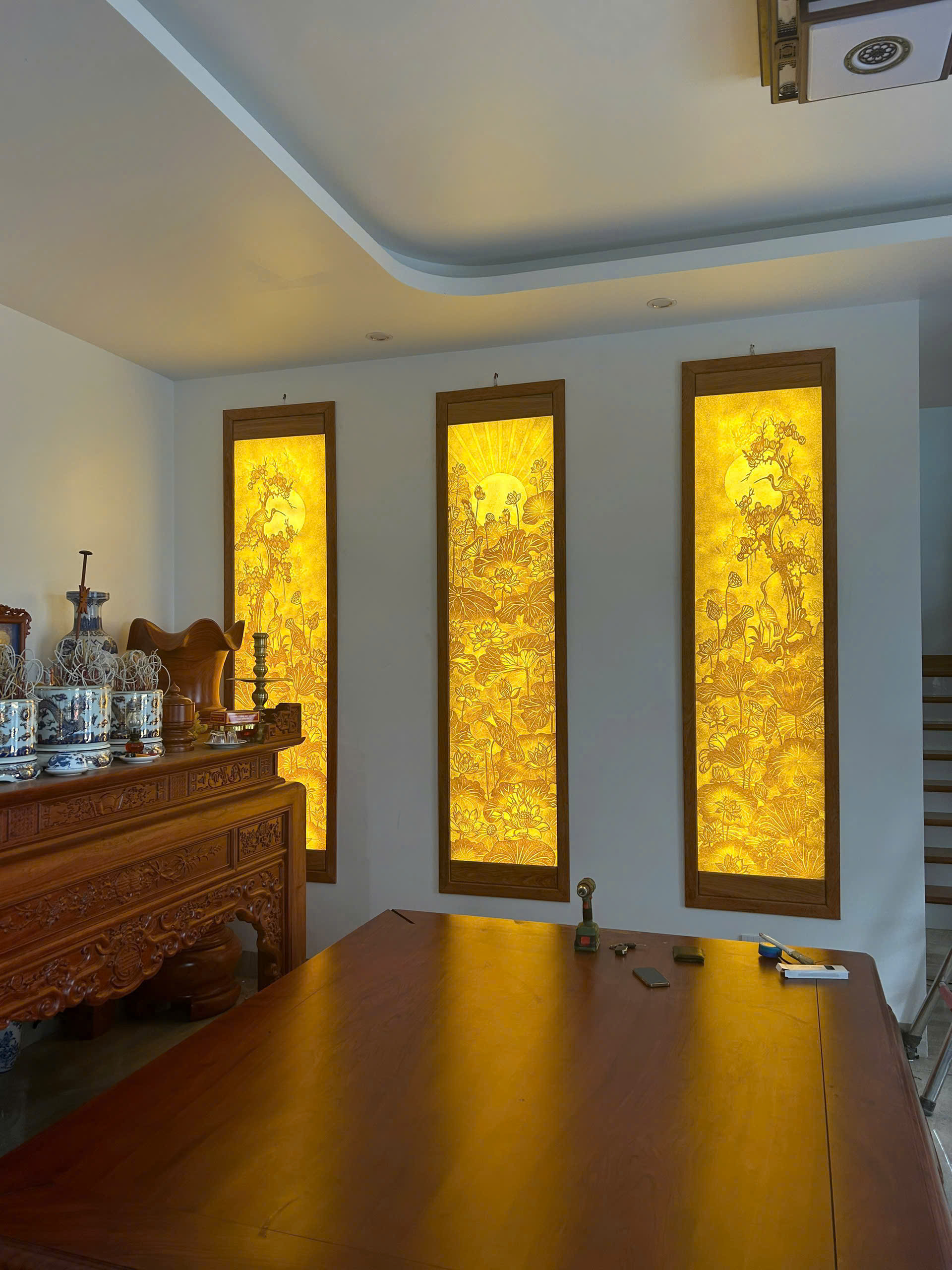 Tranh Trúc Chỉ Thủ Công - TP99