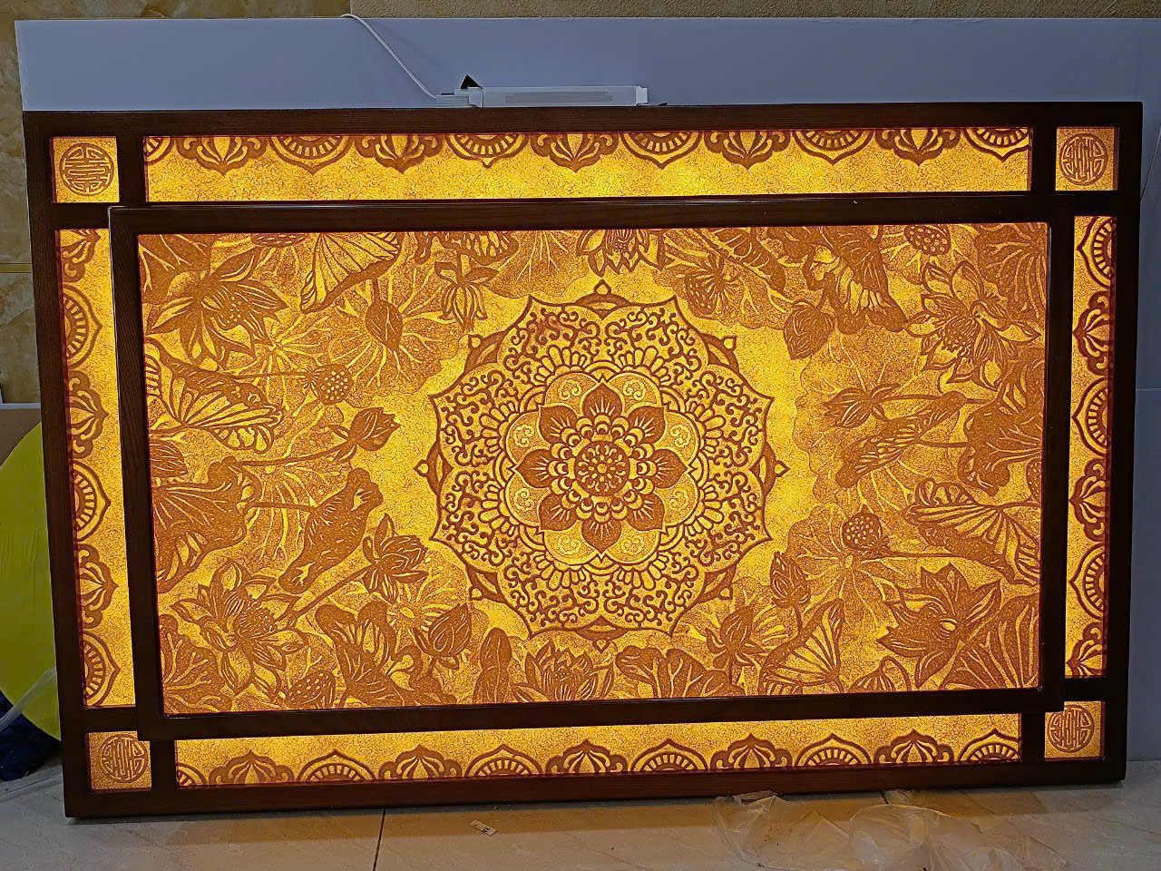 Tranh Trúc Chỉ Thủ Công - TP04