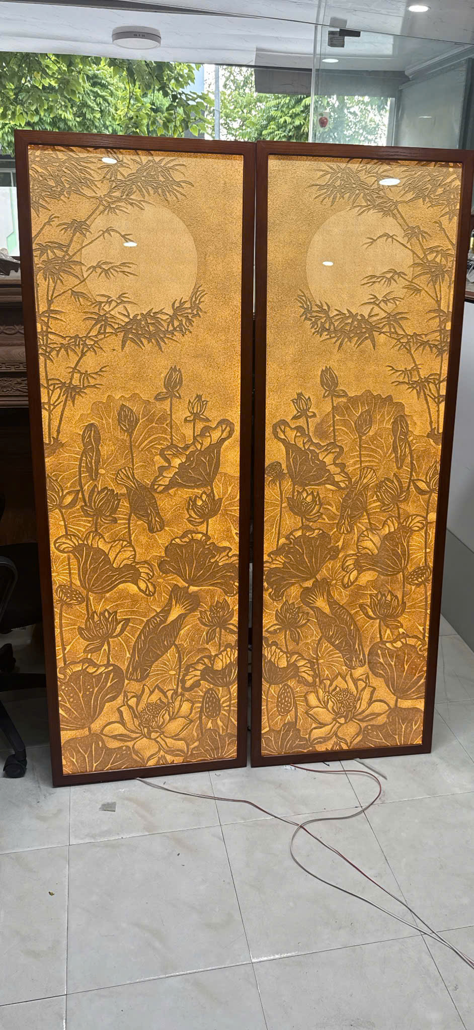 Tranh Trúc Chỉ Thủ Công - TP 02