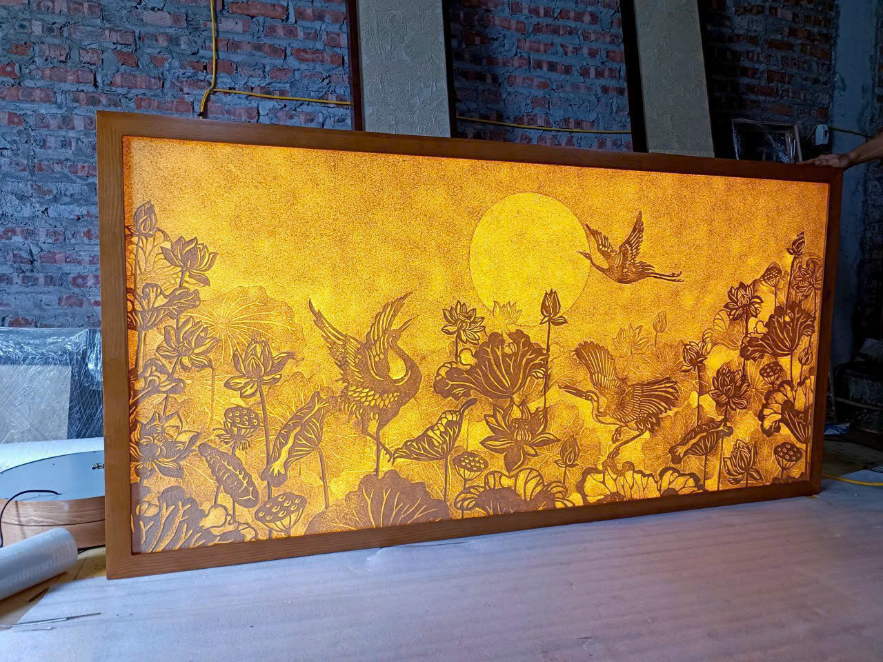 Tranh Trúc Chỉ Thủ Công - TP 26